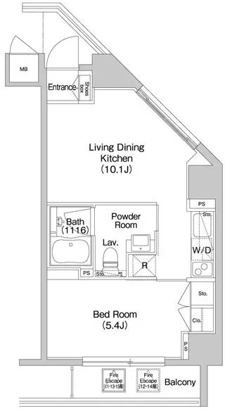 Comforia Nishi Shinjuku - Floor Plan - ["Diagram", "Design", "Plan"]