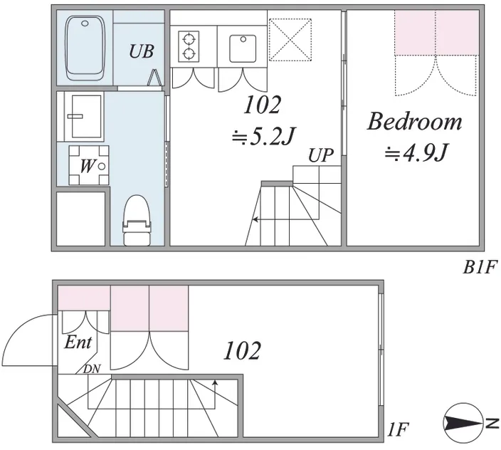 HERME TOGOSHI - Floor Plan - ["White", "Plan", "Floor plan"]