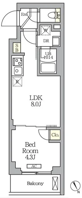 Clarity Magome - Floor Plan - []