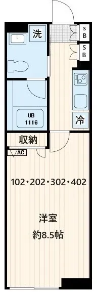 Fullea Fudomae - Floor Plan - ["Apartment"]
