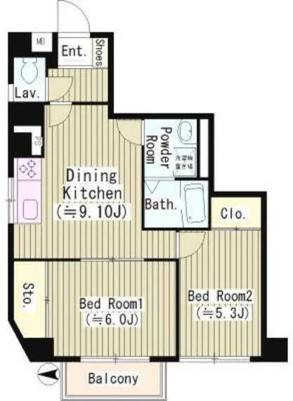 Riviere Tama - Floor Plan - ["Rectangle", "Font", "Parallel"]
