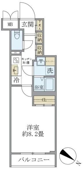 View Terrace Myogadani - Floor Plan - []