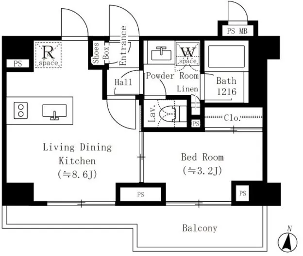 Reheights Chojamaru - Floor Plan - ["Plan", "Diagram", "Floor plan"]