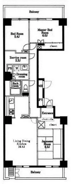 Shibaura Square Heights - Floor Plan - ["Diagram"]