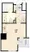 Doue Hatagaya - Floor Plan - ["Apartment", "Tile Flooring"] thumbnail