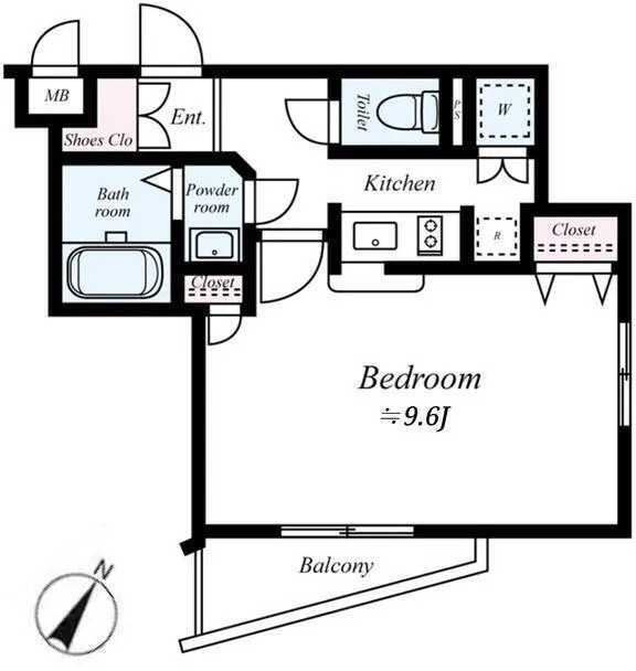Le-Lion Itabashi Premiumcourt - Floor Plan - ["Plan", "Diagram", "Floor plan"]