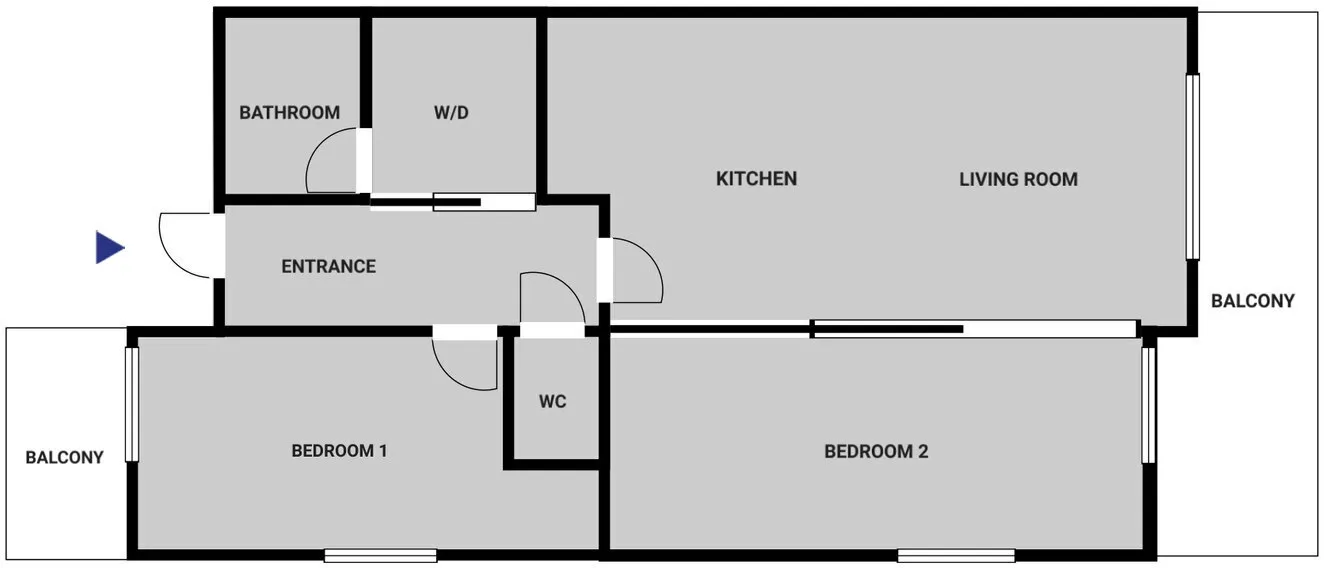 Prime Urban Meguro Riverfront - Floor Plan - []