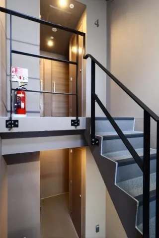 Bright Sumiyoshi - Exterior - ["Stairs", "Interior design", "Flooring"]