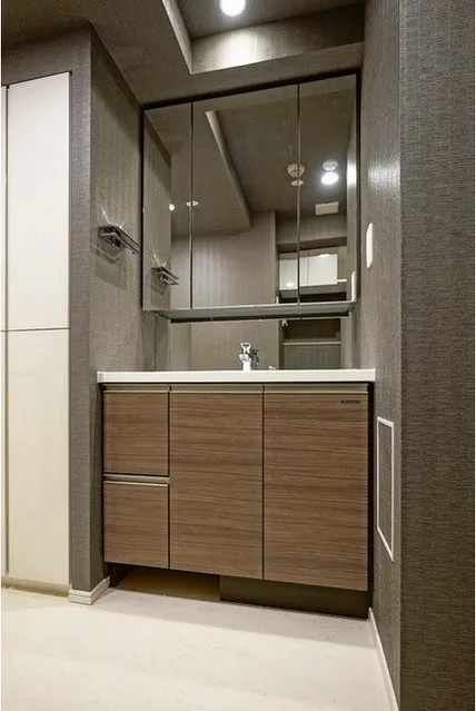 Due Fuchu I - Interior - ["Bathroom Sink", "Cabinetry", "Flooring"]
