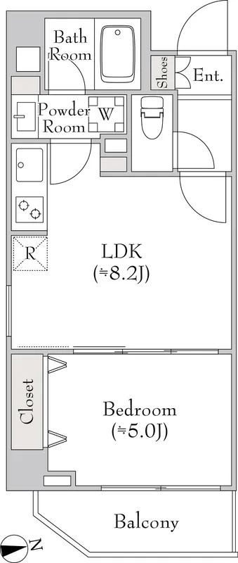 Lumique Omori - Floor Plan - []