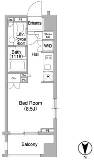 Comforia Omori DEUX - Floor Plan - []