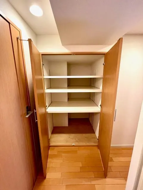 Residia Ochanomizu - Interior - ["Furniture", "Shelf", "Wood"]