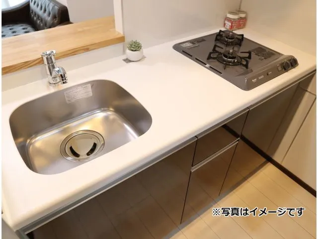 LUNIQ Bunkyo Otowa North - Interior - ["Kitchen Sink", "Plumbing fixture", "Sink"]