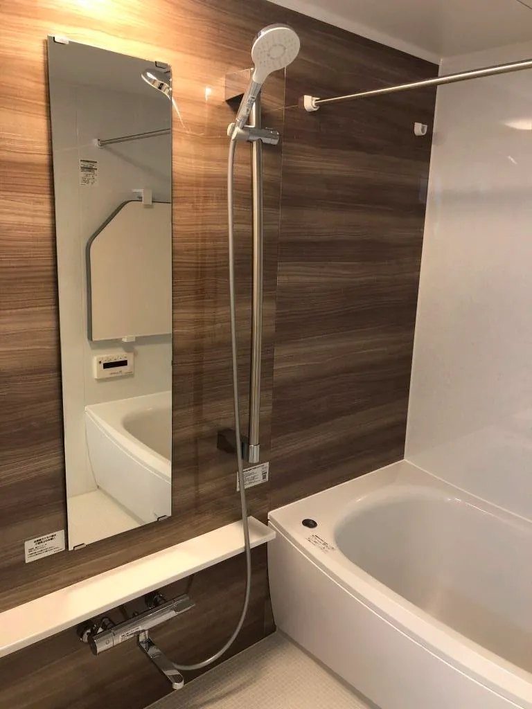 KDX Residence Sendagi - Interior - ["Wood", "Flooring", "Plumbing fixture"]