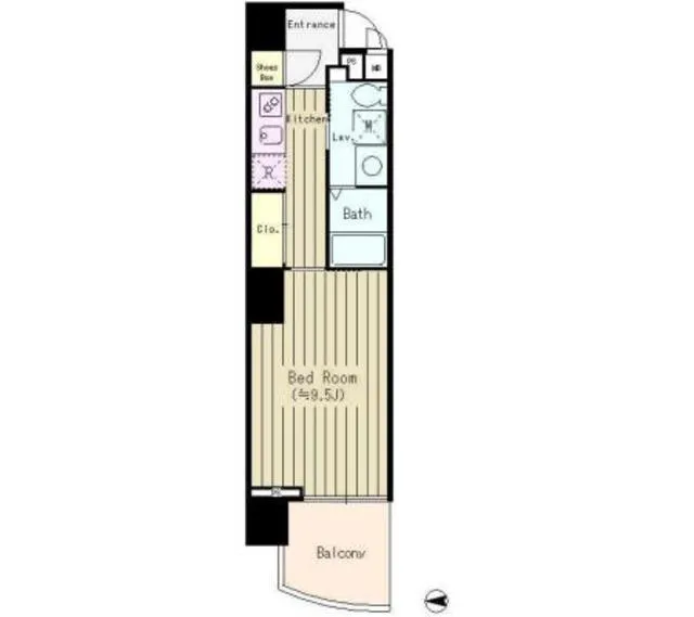 Bonheur Monzen-Nakacho - Floor Plan - ["Floor plan"]