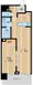 Prime Urban Tokyo Skytree - Floor Plan - ["Apartment", "Floor", "Home Door"] thumbnail