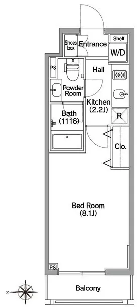 Comforia Magome - Floor Plan - []