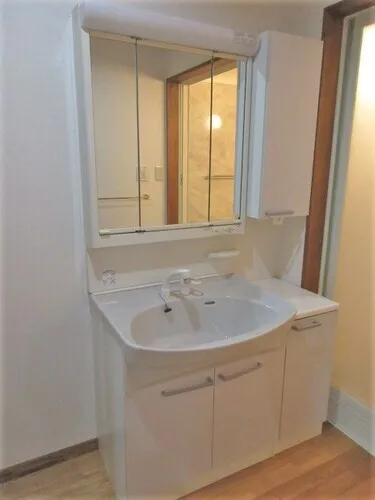 5-3-5 Kamimeguro, Meguro-Ku, Tokyo - Interior - ["Tap", "Mirror", "Bathroom sink"]