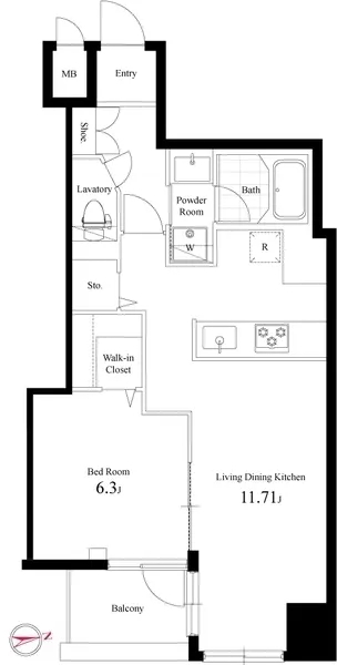 Groban Itabashi - Floor Plan - ["Diagram", "Plan", "Map"]