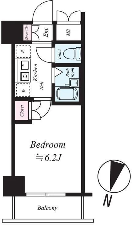 Escort Daitabashi - Floor Plan - []