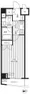 Grand Heights Higashi-Shinjuku - Floor Plan - ["Apartment", "Tile Flooring", "Home Door"] thumbnail