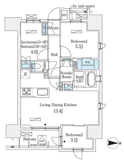 Avan Casa Machiya - Floor Plan - ["Rectangle", "Schematic", "Font"]