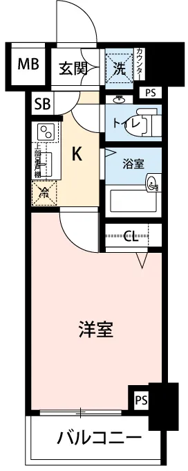 Mynavi STAY Miraie Toshima Takadanobaba - Floor Plan - []