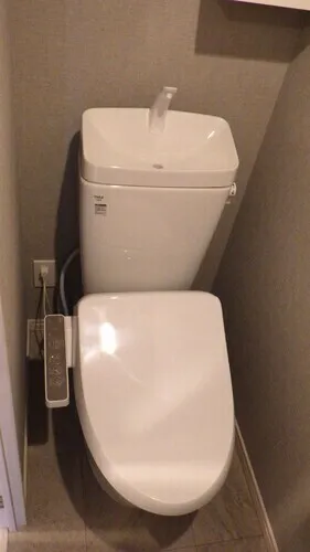 Clarita Ikegami - Interior - ["Toilet seat", "Toilet", "Plumbing fixture"]
