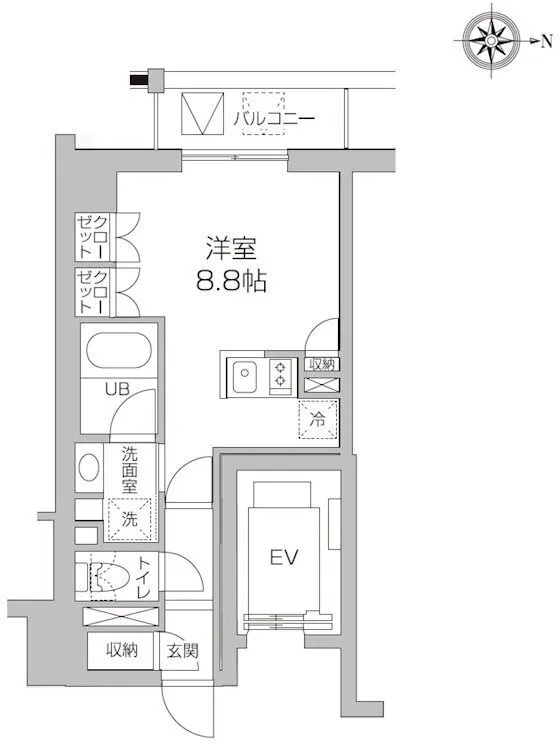 Residia Koenji - Floor Plan - ["Diagram", "Plan", "Floor plan"]