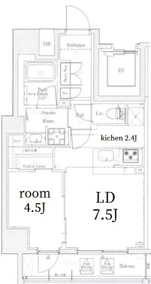 Log Ueno Station - Floor Plan - []