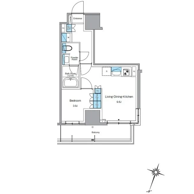 LEFONT PROGRESS SHIBUYA HILLTOP - Floor Plan - ["Schematic", "Parallel", "Font"]