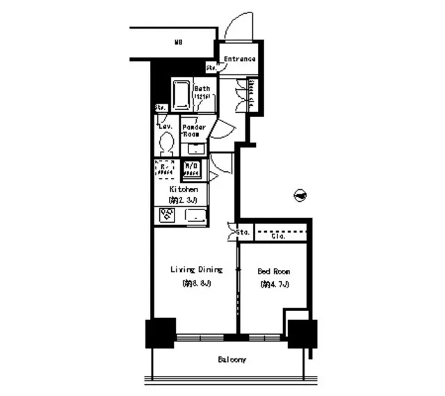 Canal Square Toyosu - Floor Plan - ["Floor plan", "Plan", "Diagram"]