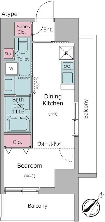 Residia Toritsudaigaku - Floor Plan - []
