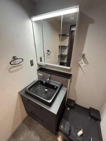 EXAM AKASAKA - Interior - ["Bathroom Sink", "Plumbing fixture", "Flooring"]