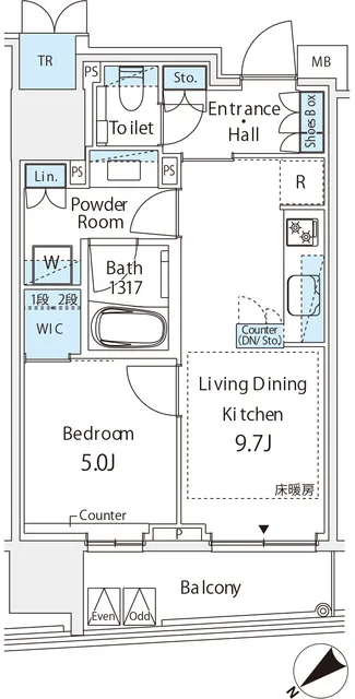 Millea Court Ginza Premier - Floor Plan - []