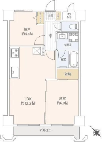 Lions Mansion Katase Enoshima No. 2 Room 402