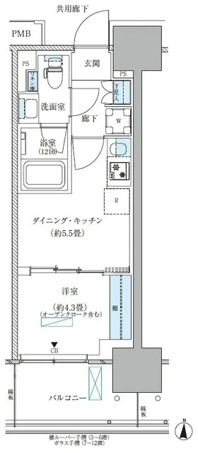 Park Axis Nishi-Ojima Comfort Square - Floor Plan - ["Plan"]