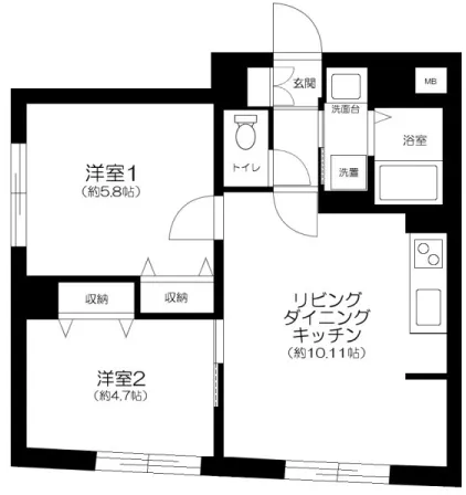 CENTRAL GARDEN RESIDENCE TOKYO - Floor Plan - ["White", "Floor plan", "Plan"]