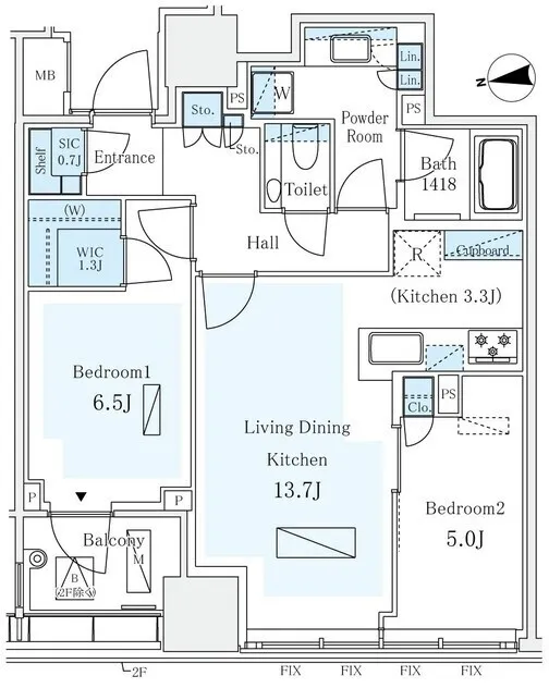 Park Court The Sanbancho House - Floor Plan - ["Plan", "Diagram", "Floor plan"]
