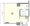Frontier Residence The Tower Shinagawa - Floor Plan - ["Diagram", "Floor plan"] thumbnail
