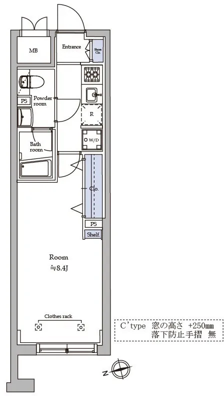 Atrio Flats Nakano - Floor Plan - []