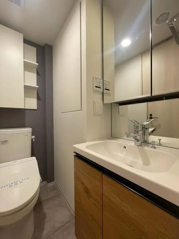 Wellis Urban Suitengumae - Interior - ["Plumbing fixture", "Flooring", "Bathroom Sink"]