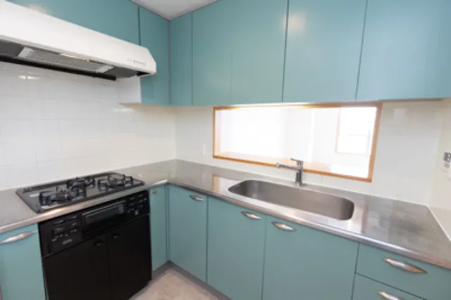 Park Heim Nakanosakaue - Interior - ["Kitchen", "Major appliance", "Countertop"]