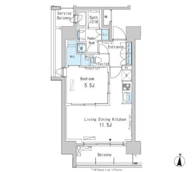 Park Axis Ryogoku - Floor Plan - ["Slope", "Schematic", "Parallel"]