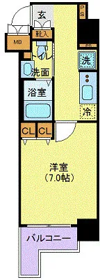 Serenity Court Toranomon - Floor Plan - ["Apartment"]