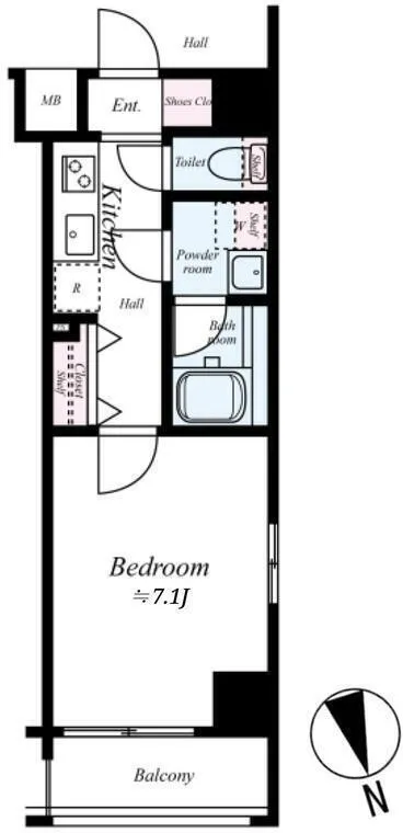 Crevista Itabashi Nishidai - Floor Plan - []