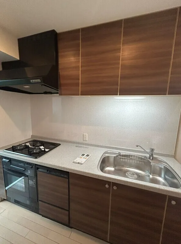 Esty Maison Shirokanedai - Interior - ["Kitchen", "Wood", "Major appliance"]