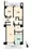 Wilterrace Minami Otsuka - Floor Plan - ["Rectangle", "Font", "Parallel"] thumbnail