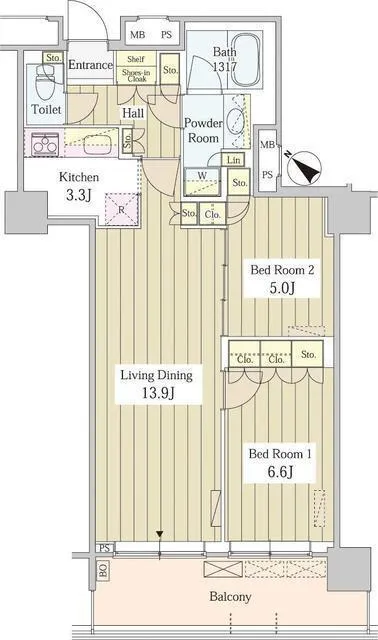 Unison Tower - Floor Plan - ["Wood flooring", "Floor plan"]