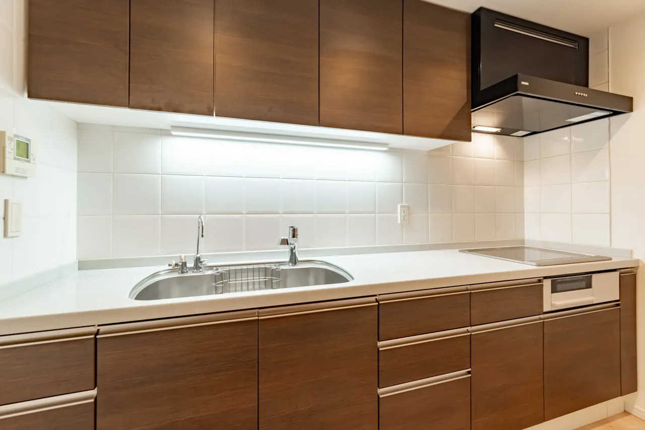 Platine Nishi Shinjuku - Interior - ["Kitchen", "Countertop", "Cabinetry"]